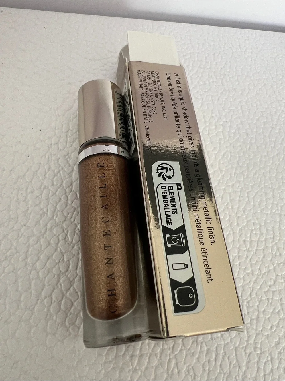 Chantecaille Eye Lumiere Liquide Eyeshadow in Marron Glace- Limited Edition!